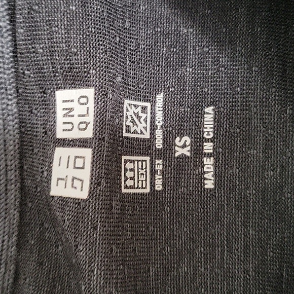 Uniqlo Dry-Ex Dark Gray Long Sleeve T-Shirt Size XS - Picture 3 of 4